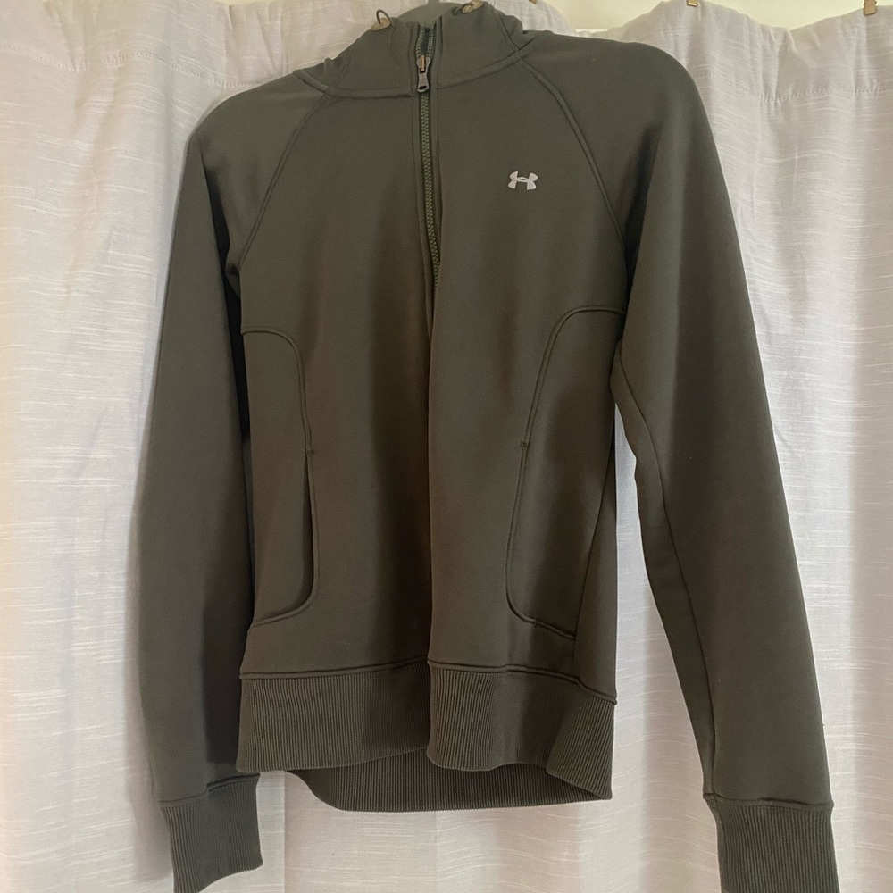 Olive Green Under Armour Jacket